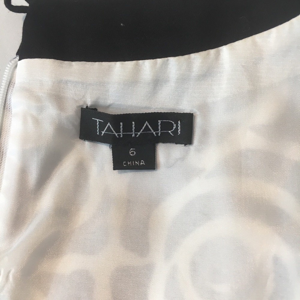 Tahari Black & White Dress! - Picture 7 of 8